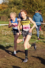 Girls under-15s National Cross Country Relay, Berry Hill Park, Mansfield. Photo:  David T. Hewitson/Sports for All Pics